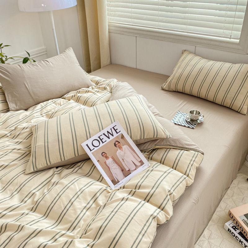 Thumbnail: Romantic Tulip Pink Bedding Set Bed Flat Sheet Pillowcase Twin Full Queen Prince