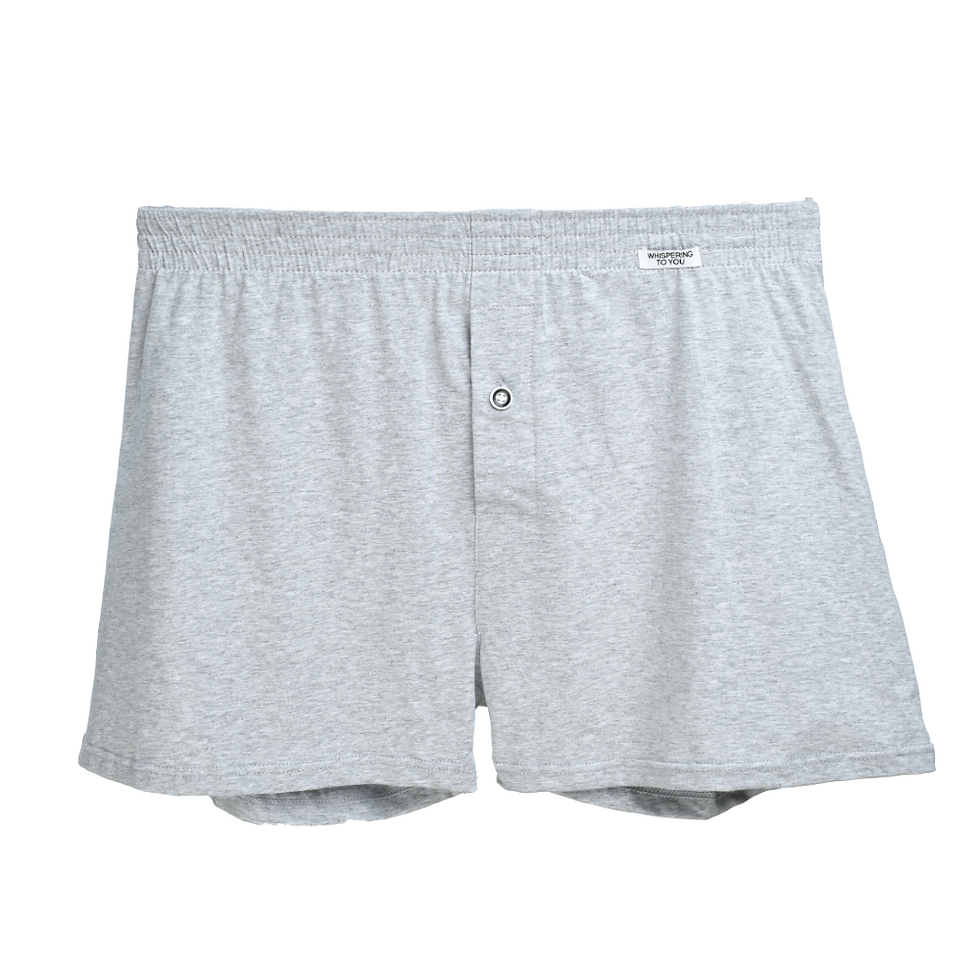 الصورة المصغرة: Men's Cotton Underwear Boxer Shorts Casual Elastic Waistband Button Man Boxer Un