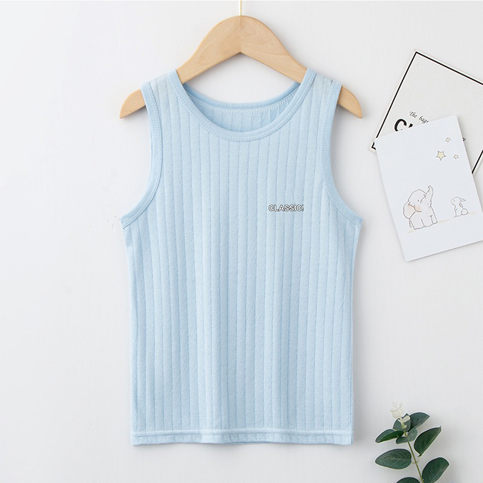 الصورة المصغرة: New Children's T-Shirt Boys' Vests Summer Candy Vest Fashion Breathable Soft Sle