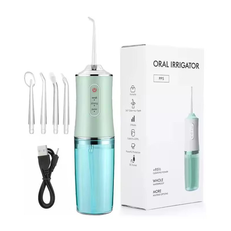 Thumbnail: Oral Irrigator Dental Water Jet Flosser Appliance Pick Floss Dentistry Mouth Was