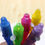 Thumbnail: 4pcs/lot Luminous Light Pen Magic Purple 2 In 1 UV Black Light Combo Drawing Inv