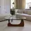 Thumbnail: Transparent Glass Coffee Tables Living Room Small Luxury Minimalist Tea Table Fl