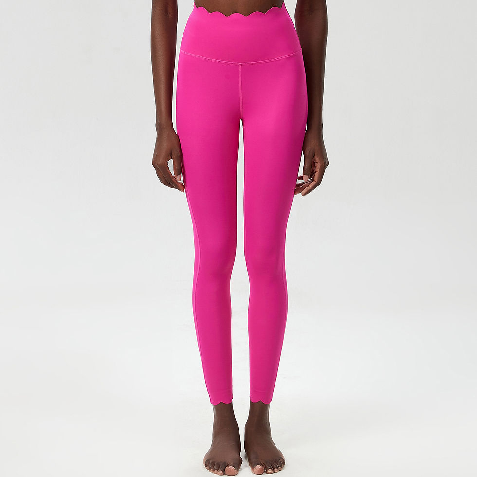 Thumbnail: High Waist Sports Leggings Women Solid Color Buttery Soft Yoga Pants Close Fit B