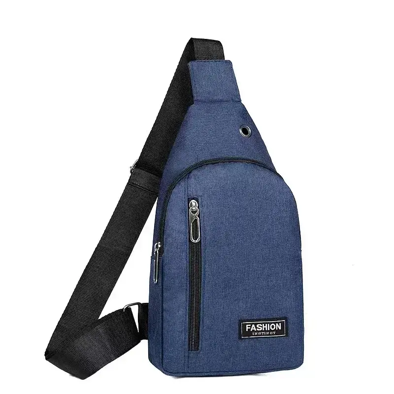 الصورة المصغرة: Nylon Chest Bag For Men Multifunctional Casual Fashion Trend Shoulder Bag For Ou