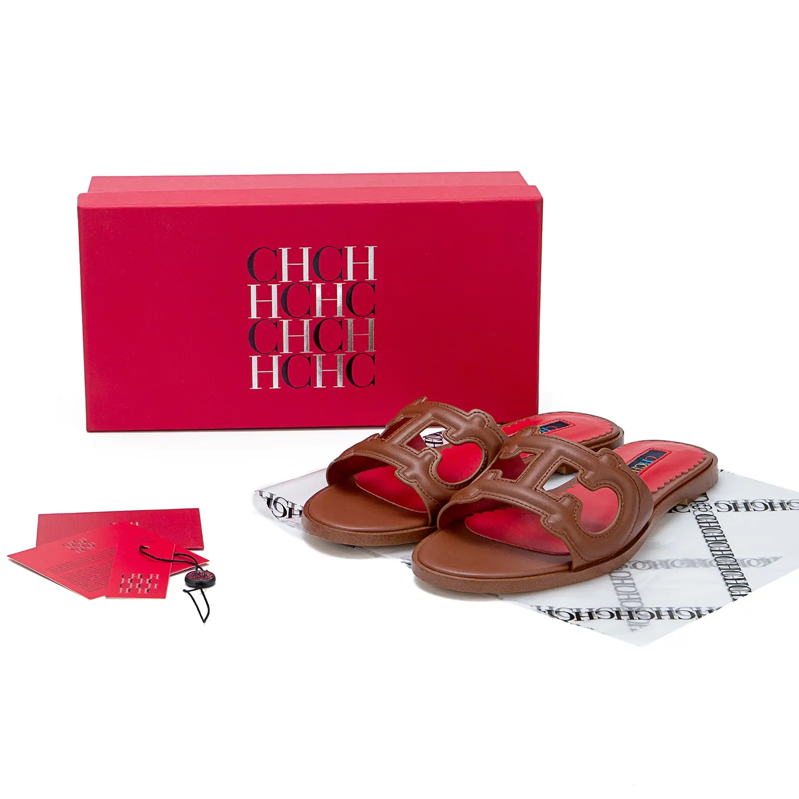 CH Fashion Cutout Design Women's Outing Solid Color Slippers Exquisite Versatile