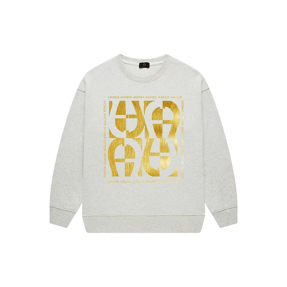 الصورة المصغرة: New autumn and winter children's round neck sports shirt with letter print for b