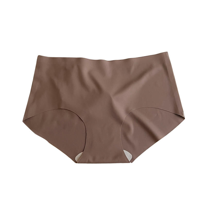 الصورة المصغرة: 6PCS Women Seamless Panties Imitation Silk Ultral Thin Briefs Comfortable Intima