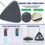 Thumbnail: Rotatable Telescopic Triangle Mop 360° Spin Cleaning Mop Squeeze Wet And Dry Us