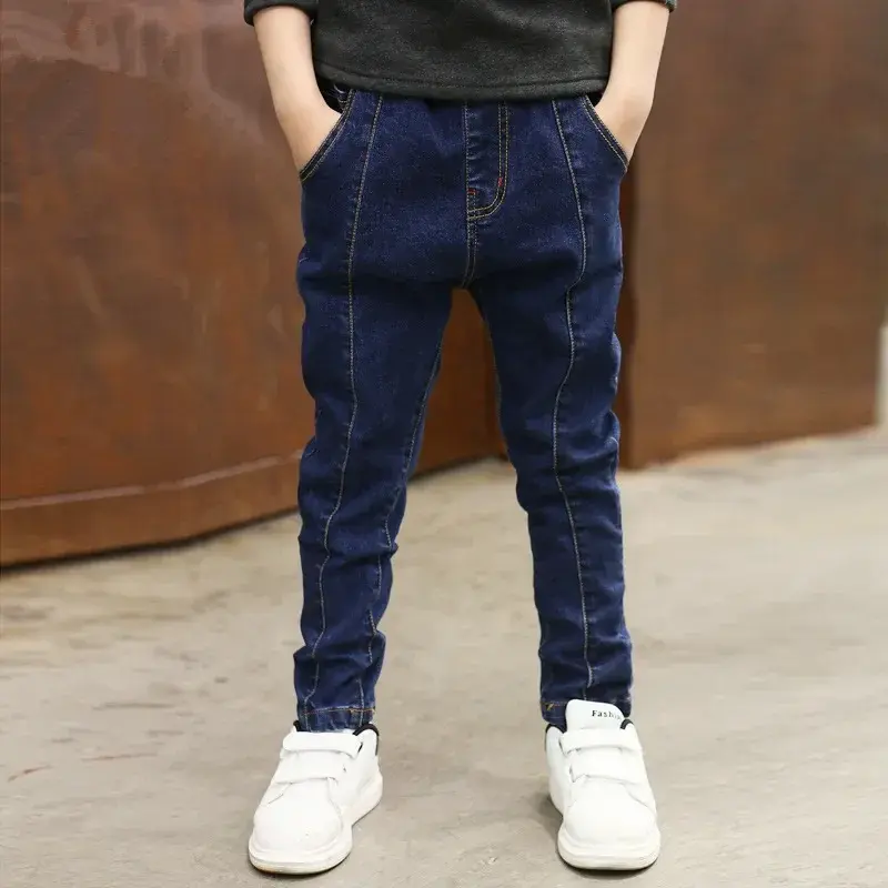 الصورة المصغرة: DIIMUU Kids Skinny Jeans Boys Denim Clothing Bottoms Casual Trousers Children Cl