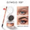 Thumbnail: O.TWO.O 2 IN 1 Eyebrow Pomade Brow Gel Wax Waterproof Long Lasting Creamy Textur