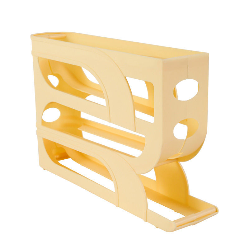Thumbnail: Automatic Roll-out Egg Storage Device Household Refrigerator Storage Box Egg Box