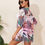 Thumbnail: 2025 New Floral Print Three Pieces Bikini Set Cover Up Women Swimsuit Print Swim