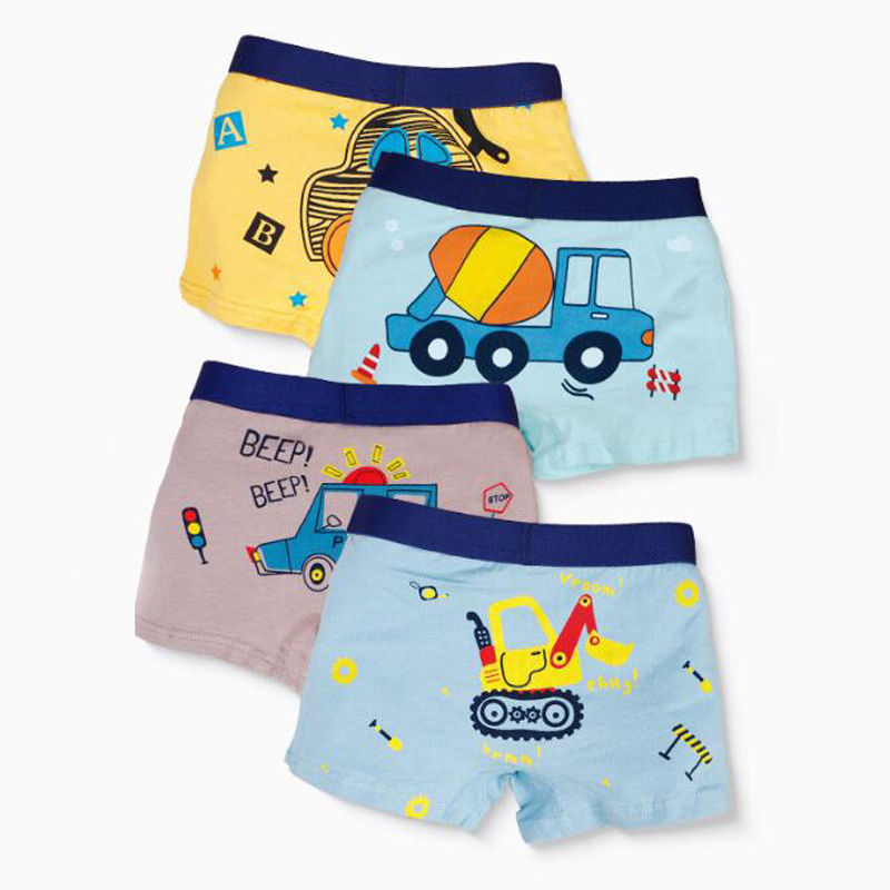 Thumbnail: 1Pcs New Boys' Underwear For 1-14 Year Old Children's Shorts Underwear