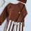 Thumbnail: New Summer Baby Boys Sun Protection Swimsuit Round Collar Raglan Long Sleeve Top