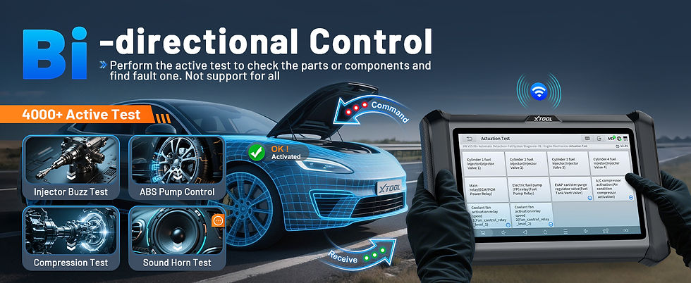 Thumbnail: XTOOL D7W D7 BT Bluetooth Diagnostic Tool All System Car Automotive Scanner ECU 