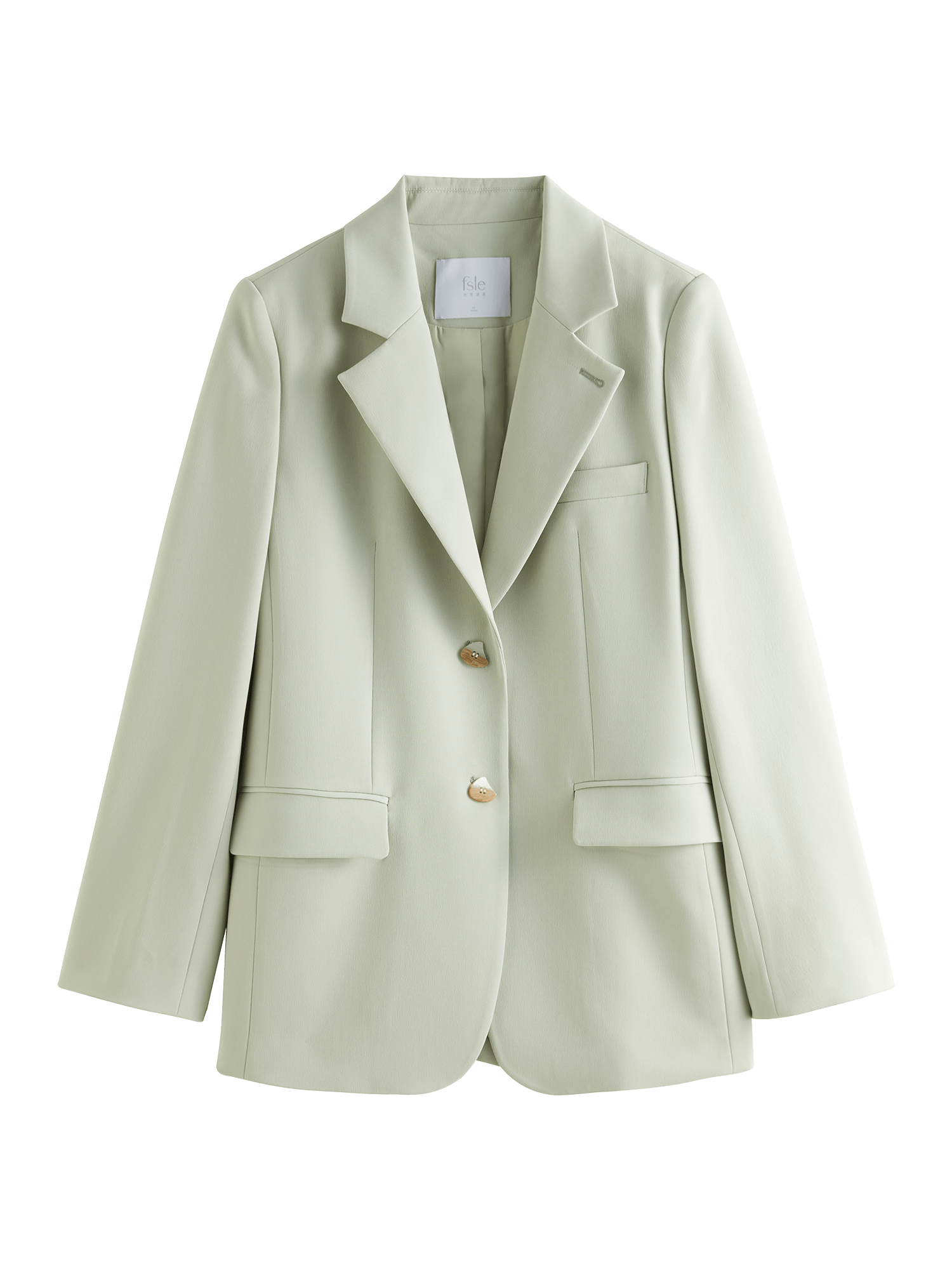 FSLE Versatile Elegant Style Blazer Jacket for Women 2025 New Arrival Unique Des