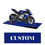 Thumbnail: Motorcycle Display Carpet Work Floor Mat Garage Racing Moto Electric Vehicle Mat