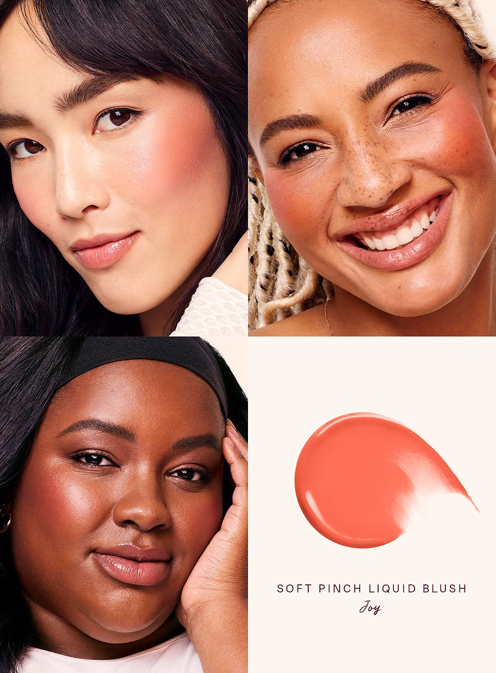 Thumbnail: Rare Beauty Lipstick Blush Cream Eyes Liquid Blush Waterproof Mositure Face Cont