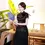 Thumbnail: Elegant Ethnic Style Streetwear Cheongsam Qipao Tees Fashion Clothes Tshirts Vin