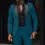 Thumbnail: Men's Suit Jacket Autumn Slim Fit One Button Blazer Fashion New Formal England M