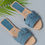 Thumbnail: Designer New Sandals Low Heel Comfortable Slippers Sexy Peep Toe Shoes Luxurious