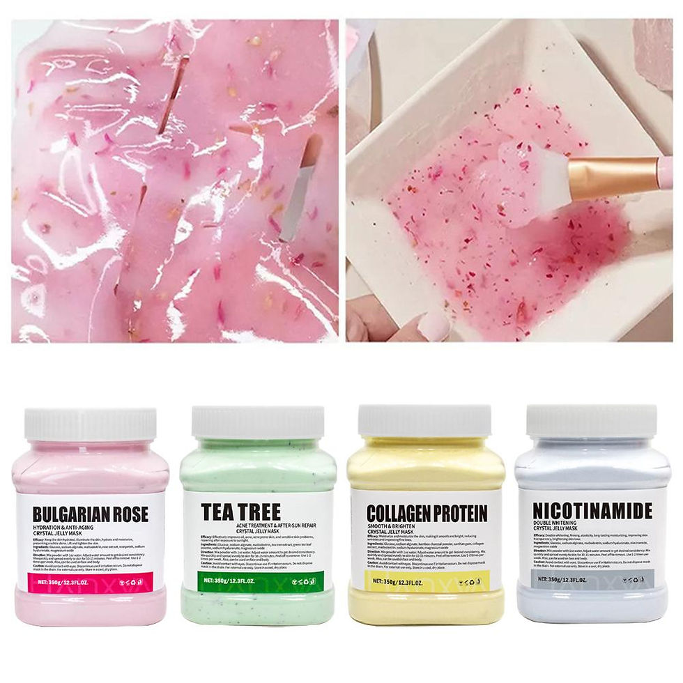Thumbnail: Jelly Mask for Facial Professional Rose Smooth Face Mask Skin Care, Hydrated Nou