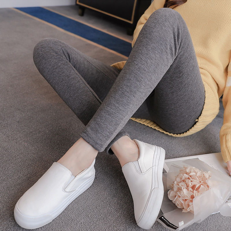 Thumbnail: 2022 Hot Sale All Match Maternity Pants Winter Leggings Good Quality Cotton Thic