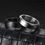 Thumbnail: Anxiety Fidget Spinner Stainless Steel Black Rings Simple Titanium Steel Ring fo