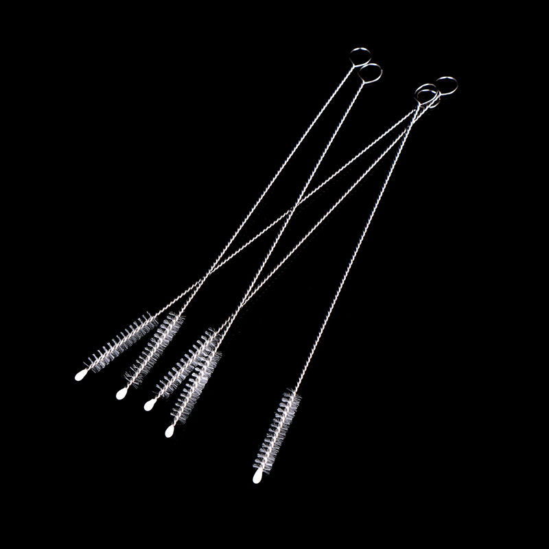 Thumbnail: 5/10pcs /set Airbrush Spray Gun Nozzle Cleaning Kit Needle & Brush Set Repair To