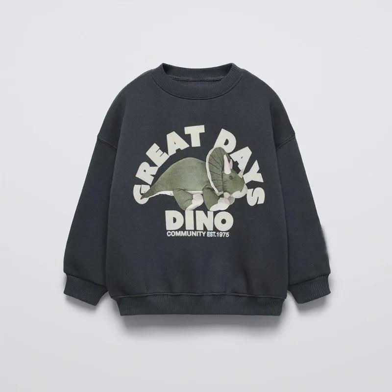 الصورة المصغرة: Spring/Autumn Wear Baby Clothing Cute Printed Round Neck Pullovers Toddler Tops 