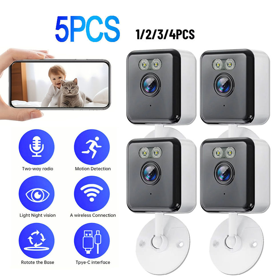 Mini Cube Camera Wifi Indoor Two Way Audio Motion Detection Home Baby Pet Monito