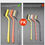 Thumbnail: 5/8/13 Kitchen Cleaning Brush Set,Deep Clean Gas Stove Brass Brush Gap Cleaning 