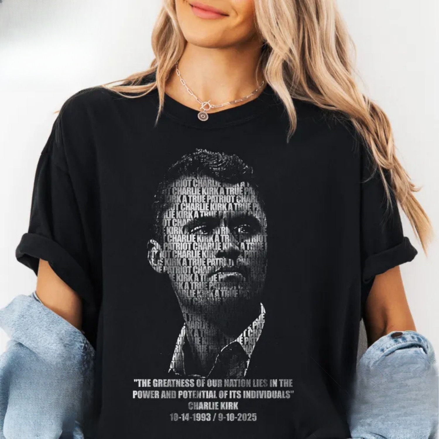 RIP!! A True Patriot Charlie Kirk Shirt Stand with T-Shirt Vintage Classic Stree