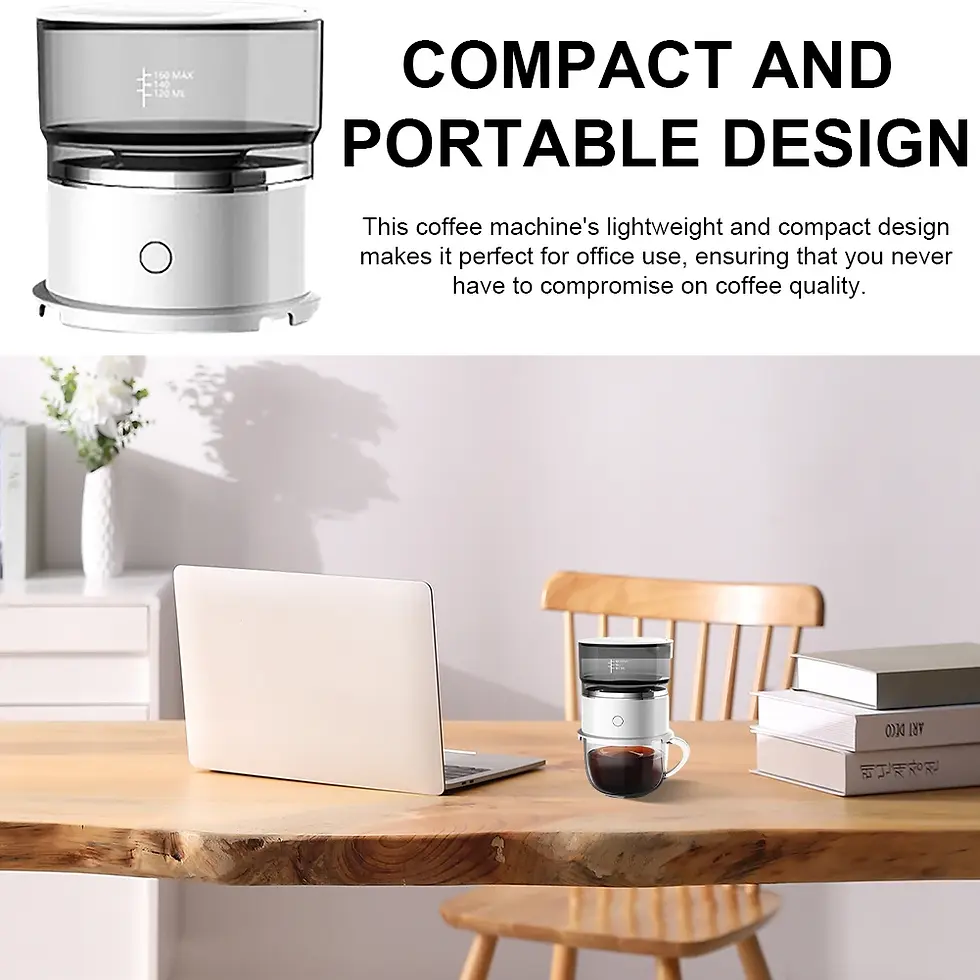 Thumbnail: Automatic Hand Drip Coffee Maker Hand-Pressed Coffee Maker Stainless Steel Filte