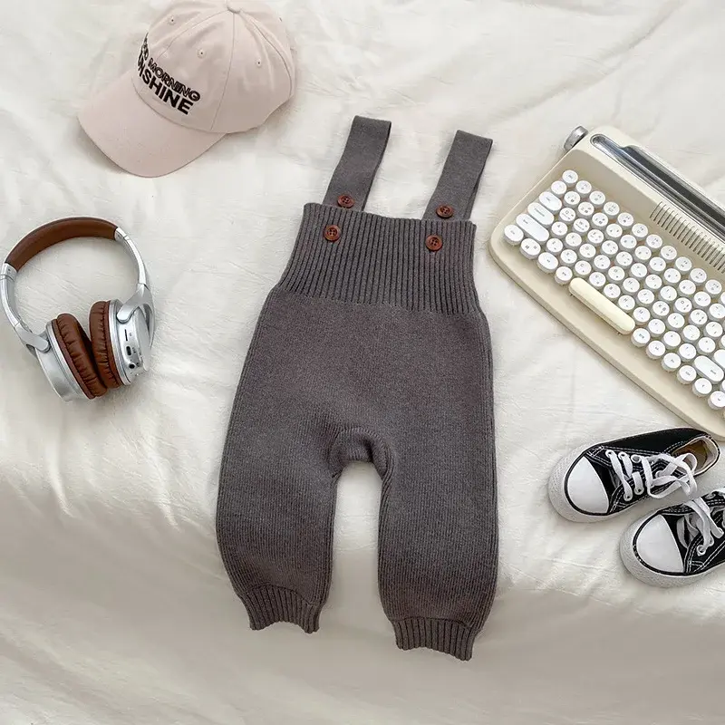 الصورة المصغرة: Infant Autumn&Winter Costumes Baby Bodysuit 0-24 Month Newborn Baby Romper Knit 