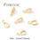Thumbnail: 18K Real Gold Plated Brass with Zircon Bailes For Jewelry,Bails For Pendant with