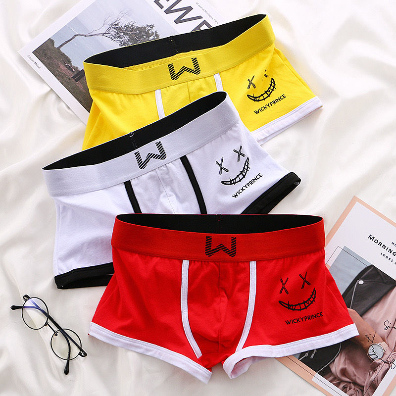 الصورة المصغرة: 3pcs Mens Underwear Man Underpants Cotton Boxer Shorts Men Panties Boxer Underwe