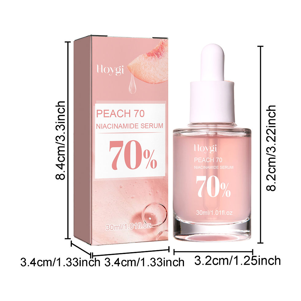 Thumbnail: Peach 70% Niacinamide Facial Serum Fade Melanin Moisturzing Shrink Pores Smooth 