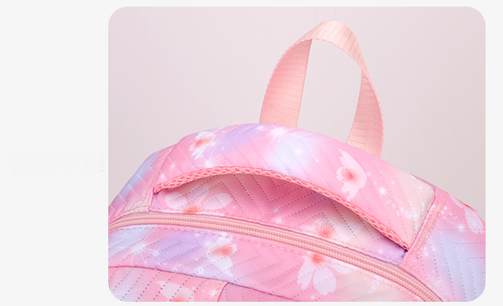 الصورة المصغرة: Cute Cartoon Hello Kitty Schoolbag for Teenage Girls Bookbag Mochila Waterproof 
