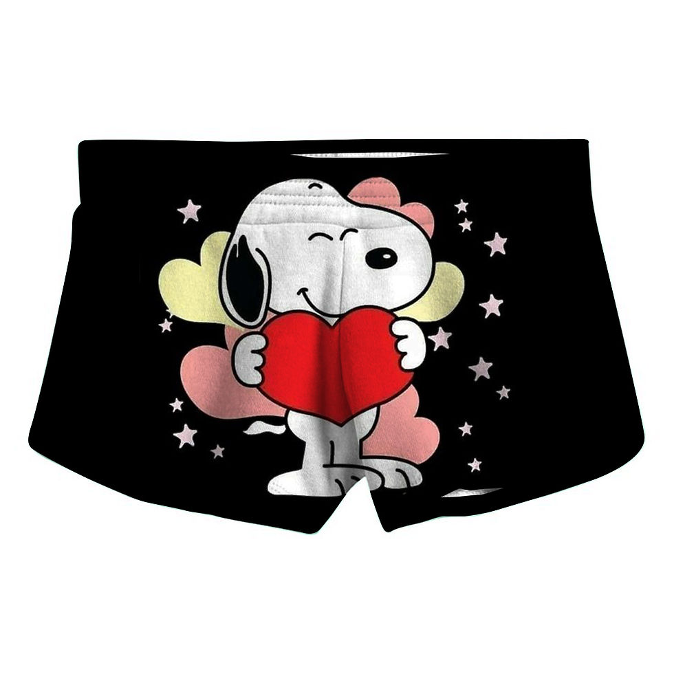 Thumbnail: Boys Children Swim Shorts Casual Elastic Waist Snoopy print Swim Trunks Baby Tod