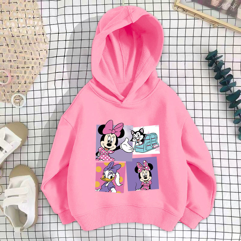 الصورة المصغرة: A children's hoodie and outdoor casual sports top printed with the cartoon patte