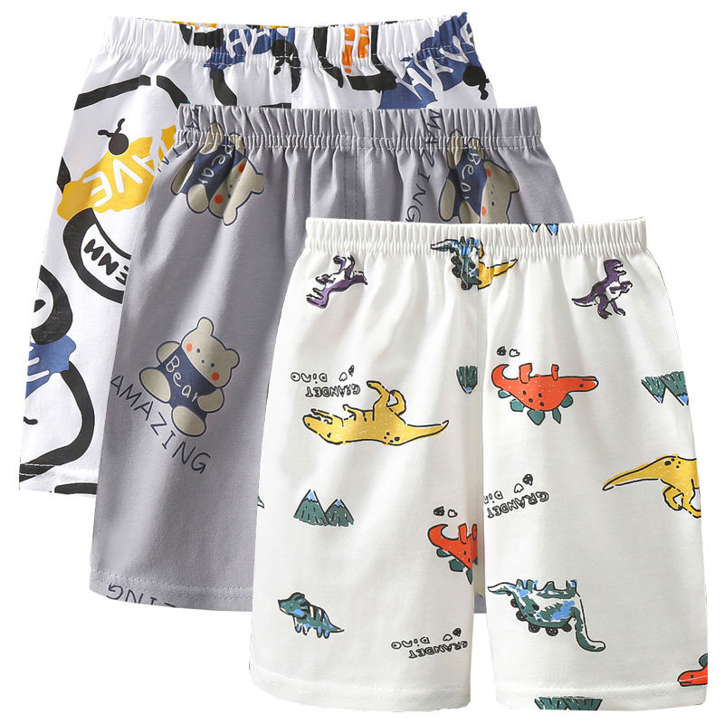 الصورة المصغرة: 3pcs Pure Cotton Summer Kids Shorts Girl Cartoon Cute Short Baby Casual Pant Chi