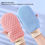 Thumbnail: Bath Glove Honeycomb Body Scrub Towel Skin Exfoliating Scrubber Brush Back Body 