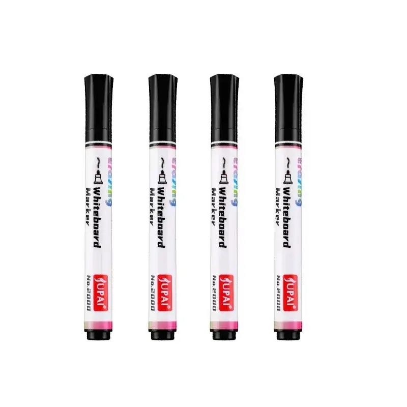 الصورة المصغرة: 4 Colors Dry Erase Whiteboard Marker Pen Blackboard Erasable Chalk Pens Low Odor