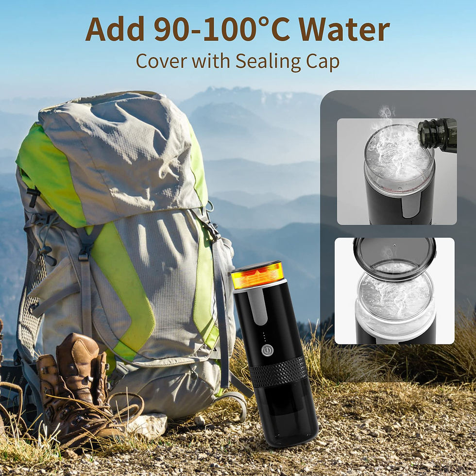 الصورة المصغرة: New Coffee Maker Electric Capsule Ground Coffee Brewer Portable Coffee Machine F