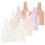Thumbnail: 4-Pack Cotton Girls Training Bra Soft Developmental Girls Sports Bras Dance Bras