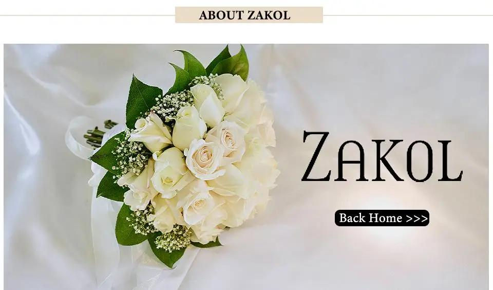 الصورة المصغرة: ZAKOL Personalized Simple Micro-set Zircon Rings For Women Men Fashionable Tempe
