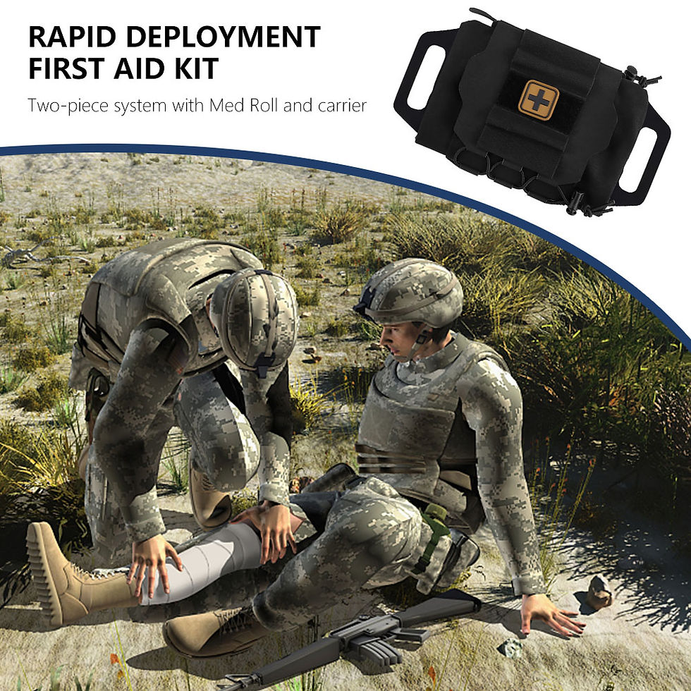 Thumbnail: Tactical first aid kit Outdoor Hunting bag Pouch IFAK Kits MOLLE Medical Pouch R