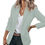 Thumbnail: Autumn New Temperament Coat Women's Long Sleeve Solid Color Suit Collar Single B