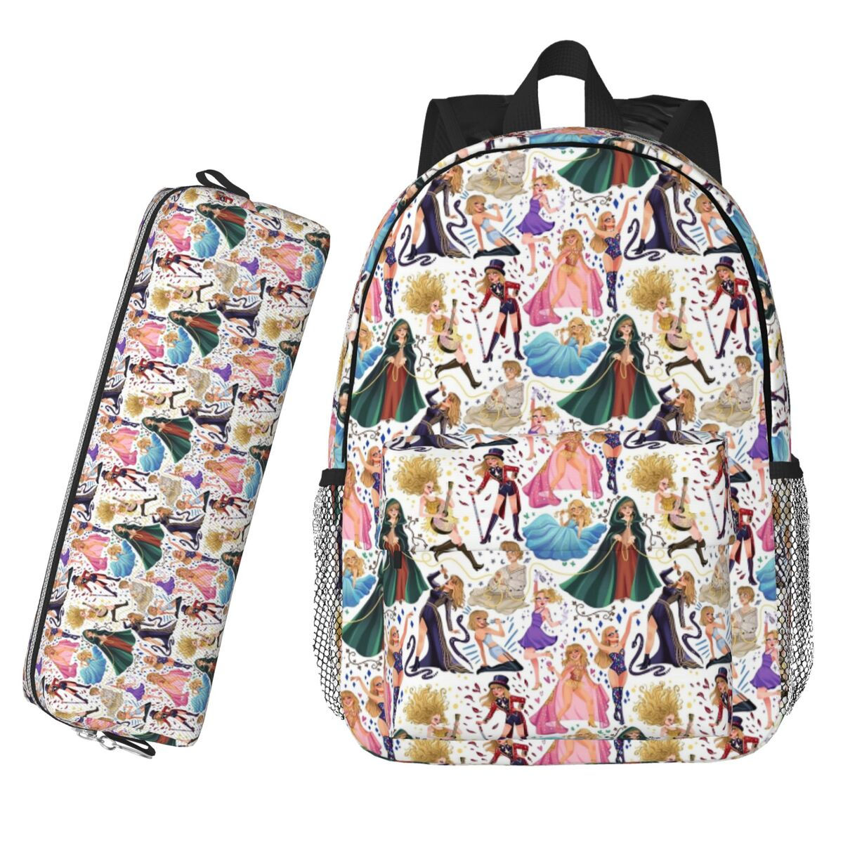 Taylor Eras Backpack Hot Sale Daypack Large Capacity Boys Girls BookBag Shoulder